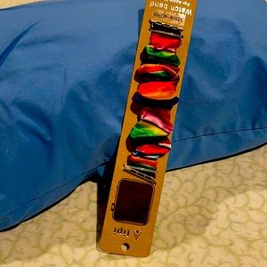 Gathered sarape boho watch band